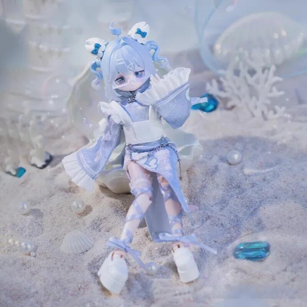 Original Come4free Ocean Gem Series Mystery Box Joint Movable Doll Dress Up Doll Trendy Play Blind Box Ornament Collectible