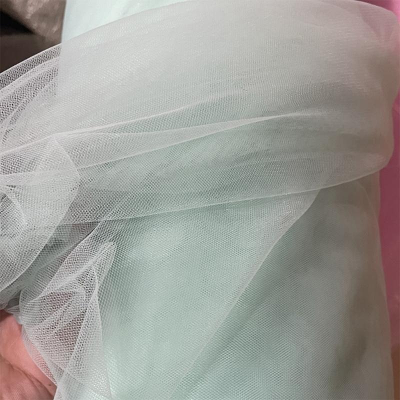 10 Random Colored Tulle Rolls 2M Length Gauze Decorative Cloth For Themed Parties Home Decoration Creation