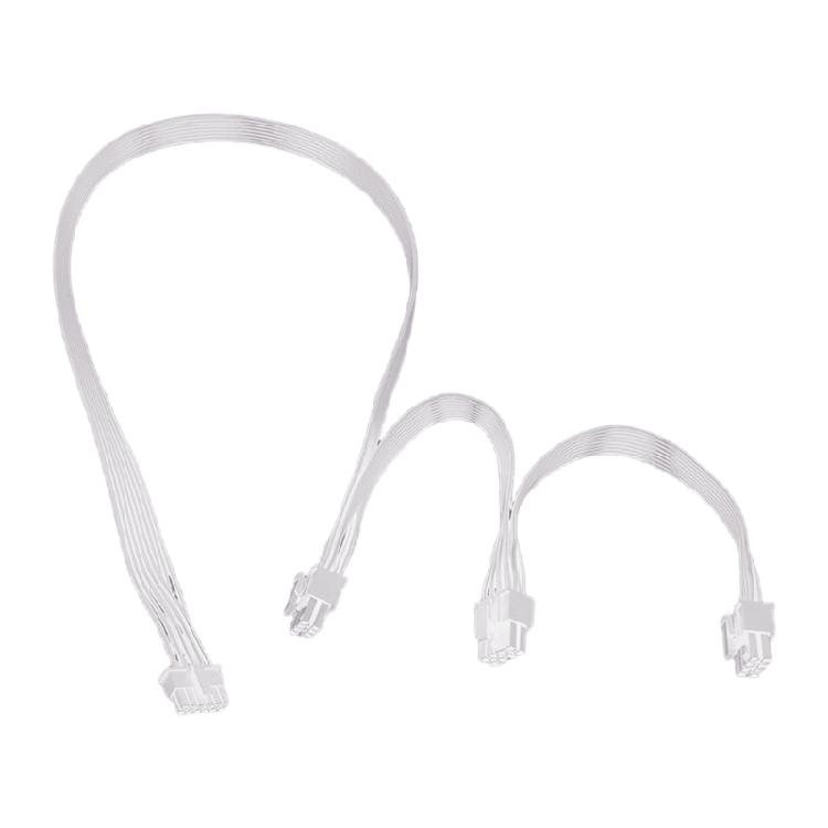 High Current Resistance 16Pin 12+4 GPU Power Splitter Cable Triple 8Pin Connectors For Gaming Rigs for RTX3090 RTX4090