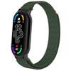 Nylon Breathable Strap for Xiaomi Mi Band 8 Wristband Bracelet Metal Head Particles Summer Replacement Belt