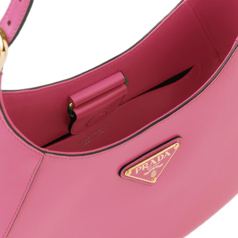 PRADA Leather Handbag, Shoulder Bag Women's Pink 1BC179_2A3A_F0ZCL_V_OOO