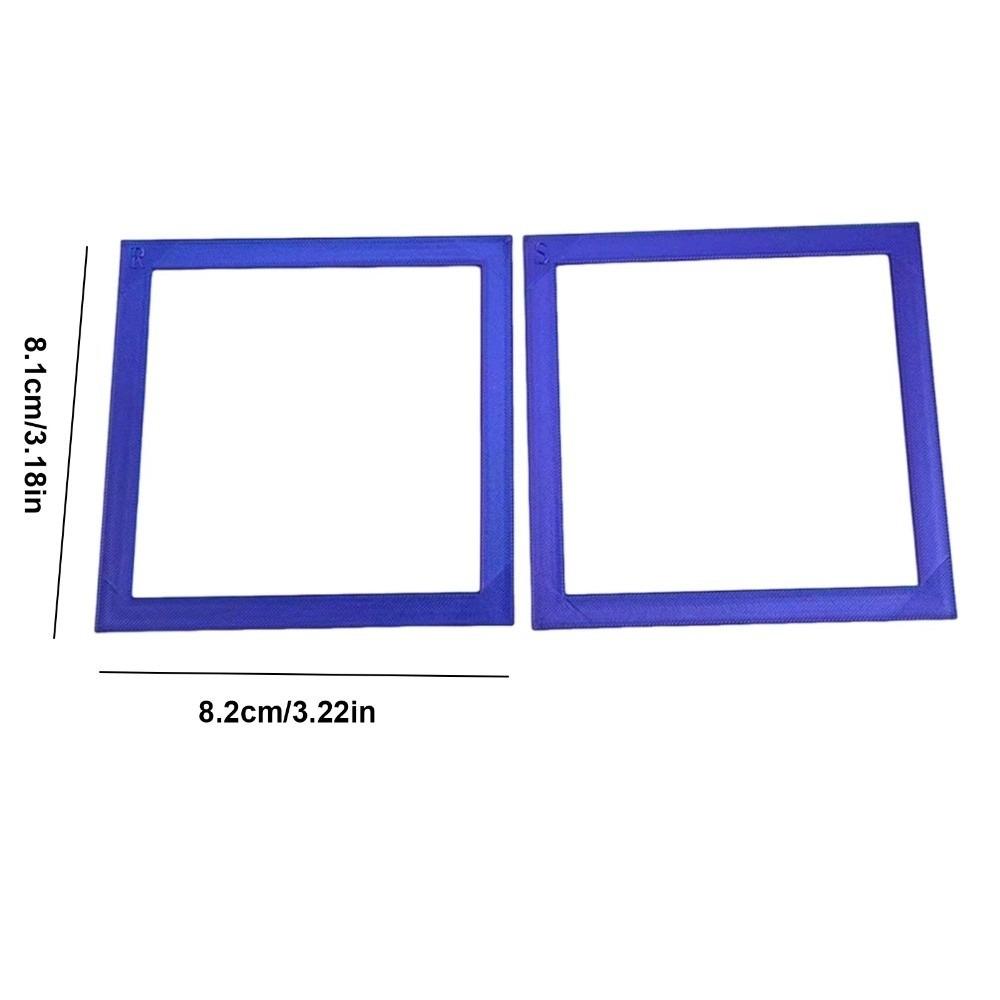 2Pcs DIY Grid Alignment Frames Multi-Specification Diamond Painting Guide Tool