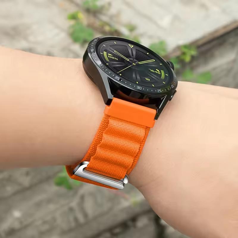 20/22mm Alpine Loop Armband für Huawei Watch 5 46mm GT4/5/5Pro 46mm Nylonband Samsung Uhr 7 6 5 Amazfit Active 2 Bip 6 Armband