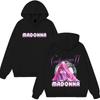 Madonna CONFESSIONS II Album Tour 2026 Felpa con Stampa Vintage Moda Uomo Donna Felpe Maniche Lunghe Ampia Casual Pullover Top