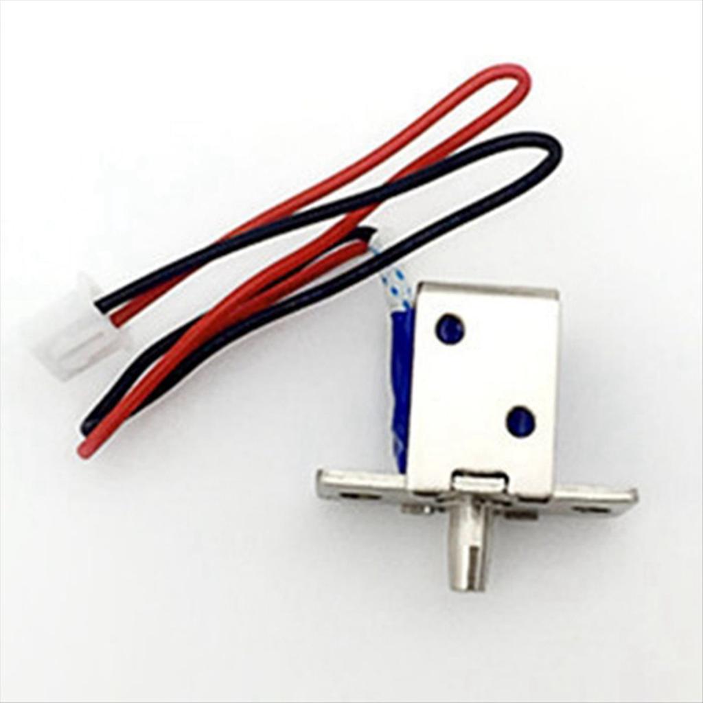 Mini Electronic Compact Solenoid Electromagnet Door Lock Concealed Installation for Secure Access DC12V-1A