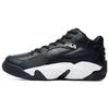 Jamball Mid PU Sports Comfortable Shock Absorbing Wear Resistant Mid Top Retro Basketball Shoes Men Sneaker Black White F12M031217FBK