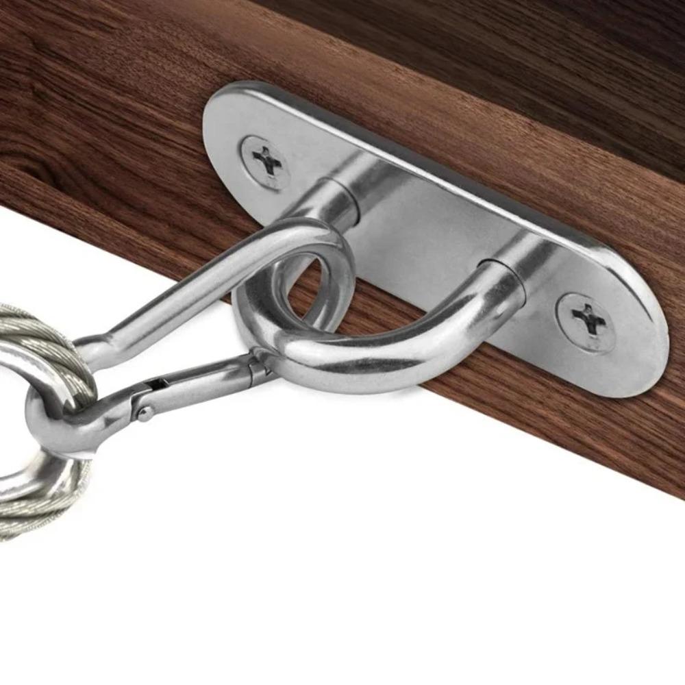 4 Stück Deckenventilator Deckenhaken Edelstahl Deckenschnalle Langlebige Decken Schraube 5mm/6mm/8mm/9mm