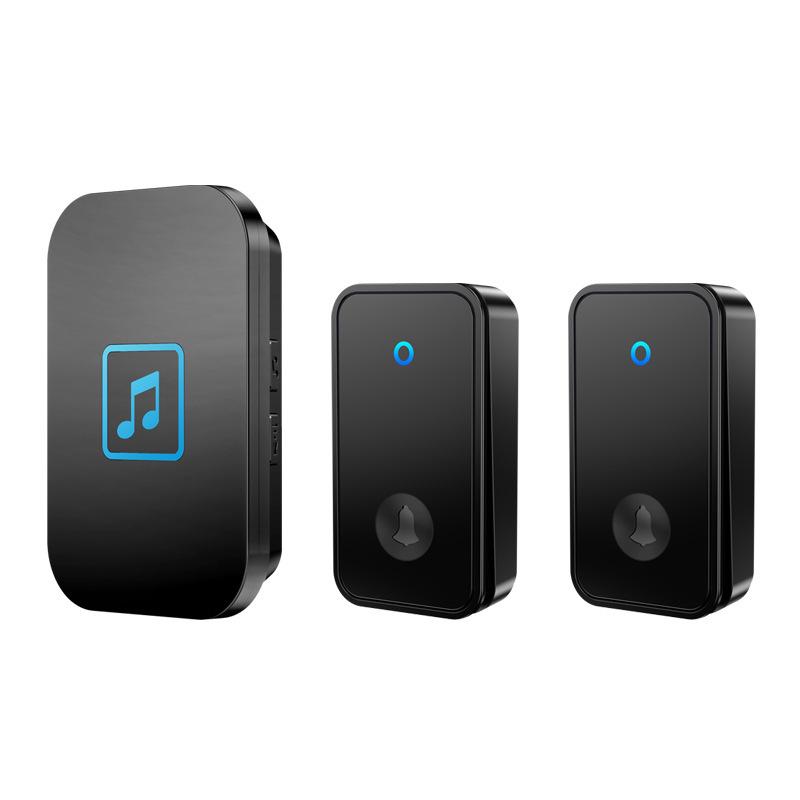 Smart Wireless Self-Powered Doorbell Switch for Home - Long Range, Two-to-One Ding-Dong Caller for the Elderly