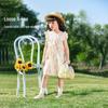 JELLYBABY Girls' 100% Cotton Sleeveless Princess Dress