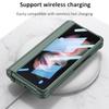Z Fold 3 Magnetic Hinge Capa For Samsung Galaxy Z Fold 3 Fold3 5g Case Slide Pen Slot Front Glass Film Kickstand Hard Pc Cover