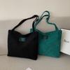 Stylish Corduroy Large Capacity Shoulder Bag For Women Perfect For School And Daily Use