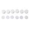 6 Pcs Magnetic Cable Clips Rotating Easy Open Cable Management Wire Holder Keeper White