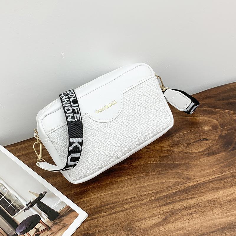 Niche Ladies' Bag Embossed Trendy Crossbody Bag Printed High End New Camera Bag