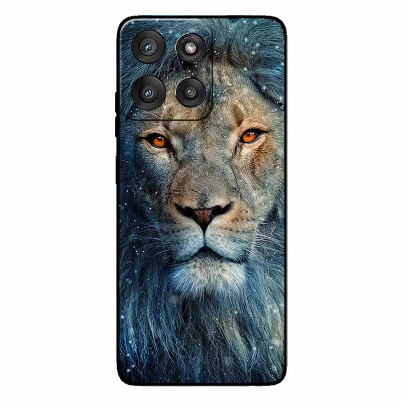 For Motorola Moto G56 G86 Case Fashion Protective Silicone Back Cover For Moto G86 5G TPU Back Phone Capa MotoG56 5G Wolf Funda