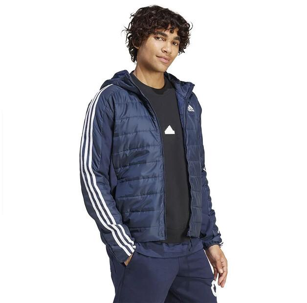 Adidas Essentials 3 Stripes Insulated Hybrid Jacket