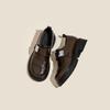 British Style Loafers for Women 2026 New Style  Thick Soled and Retro Fashionable Small Leather Shoes with Thick Heels