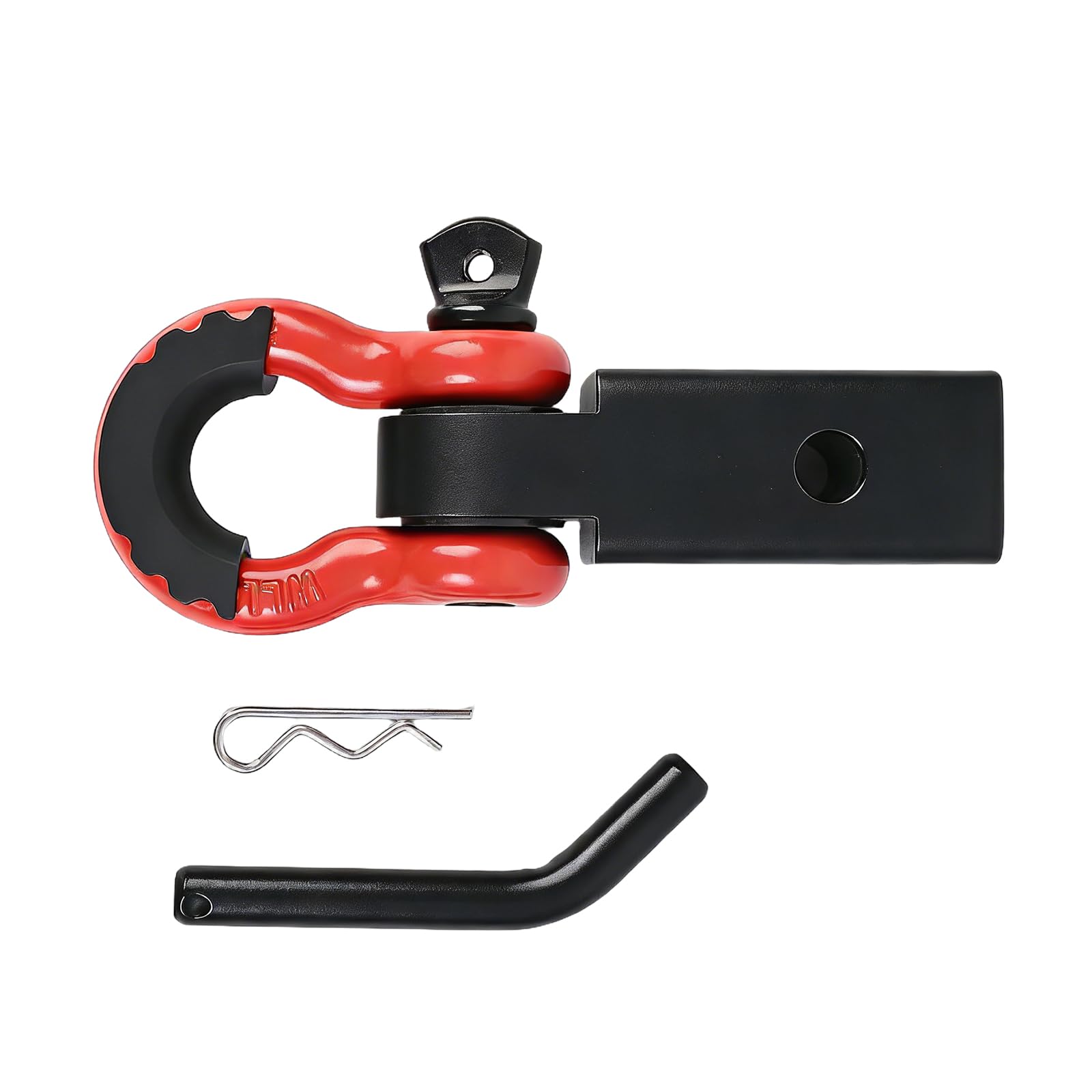 2-inch Hitch Receiver, Universal, SUV, Off-Road Towing Arm, Maximum Towing Capacity 4.75 Tons (Breaking Strength 19 Tons), Trailer Hitch, Towing Hook,