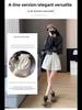 Autumn/Winter 2023 High Waist PU Leather Shorts: Slim, Wide-Leg, Korean Style, Casual Loose Fit with Outerwear Boots Compatibility.