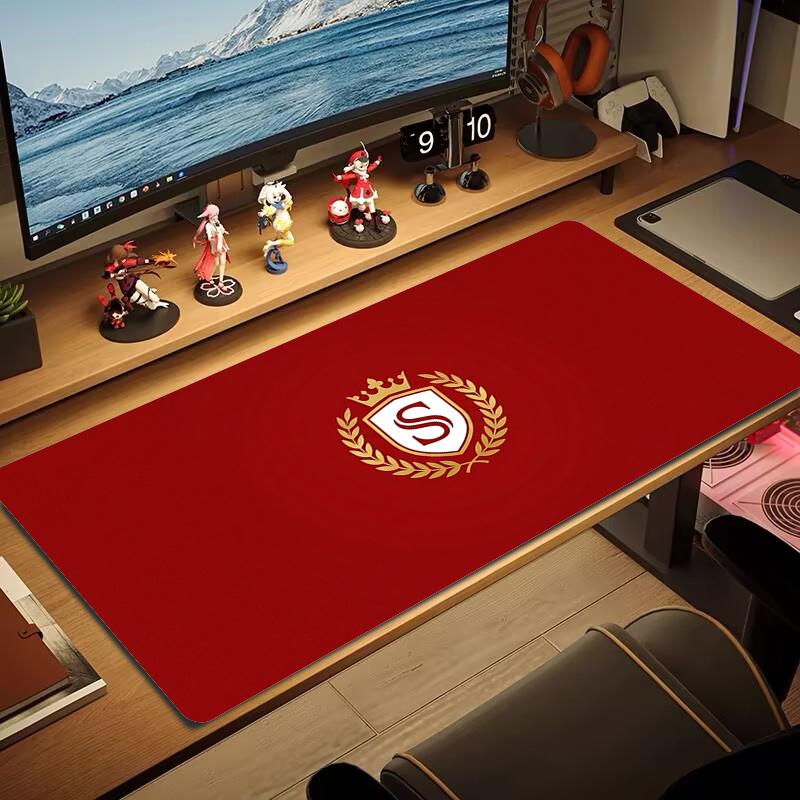 Standard De Lige Mauspade Großes Gaming-Tischkissen Rutschfest Laptop Tablet Großes Mauspade XXL Matte Mini-PC-Spielmatte Mit Verriegeltem Rand
