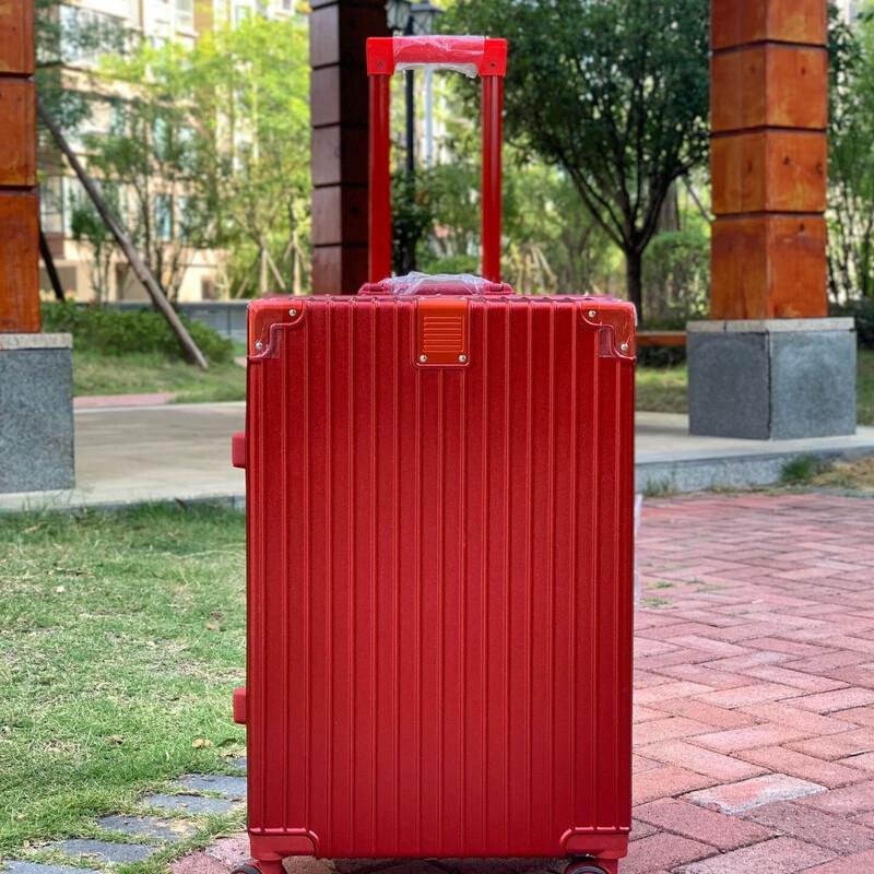 Wedding Trolley Suitcase with Password Lock 24 inch