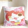 Pillow Cover Anime Yokai Cute Watch Maple  Vintage Pillow Case For Sofa Home Decoration Pillowcases