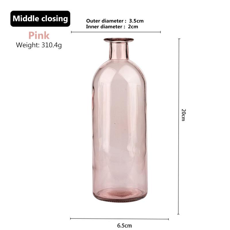 

Стеклянная ваза для гостиной, сушеные цветы, скандинавский стиль, стеклянная прозрачная ваза с укропом, аксессуары для украшения дома, вазы для цветов для дома 14