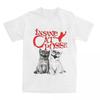Verrückte Katzen-Gang Halloween T-Shirts für Herren Damen Oberteile Lässiger Komfort Kurzarm Paar Druck T-Shirt Geschenke