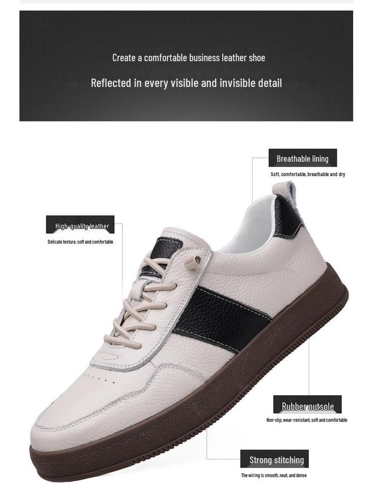 Men's 2025 Panda German Training Shoes - Forrest Gump Couple Edition, Thick-Soled, Height-Increasing, Versatile Casual Sneakers.