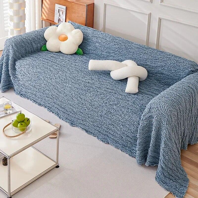 Sofa Cover for Living Room Sofa Towel Blanket Couch Cover Throw Blankets Nonslip Sofa Chair Bed Cover Home Decor