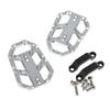Compatible Enlarged Front Foot Pegs & Brake Pedal for Honda NC700S/X NC750X/S