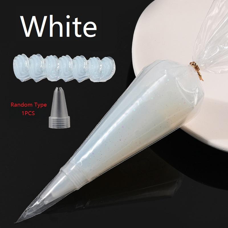 50g Kristall Glitzer Gelee Kleber DIY Handyhülle Dekoration Diy Haarnadel Sahne Kleber Zubehör Simulation Kuchen Materialtasche