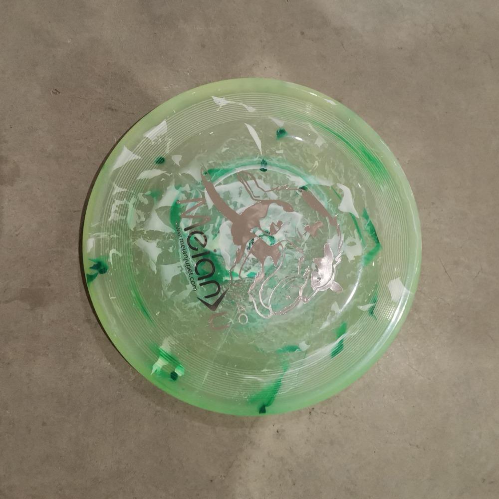 

24cm Dog Throwing Type Toy Colorful Dog Interactive Toy Multifunction Pet Floating Toy Self Happy зелёный