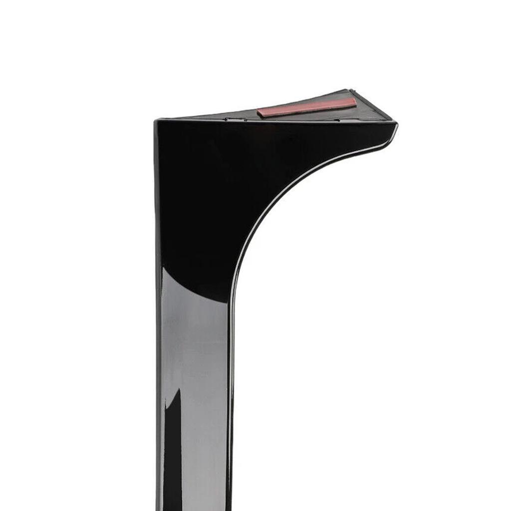 Gloss Black Pair Rear Window Side Wing Spoiler For VW Golf MK6 GTI 08-13