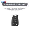 TPU Auto Flip Schlüssel Fall Abdeckung Shell Für VW Volkswagen Golf 7 MK7 Tiguan MK2 Für Seat Ateca Leon FR 2 Ibiza Skoda Octavia Keyless