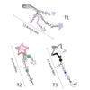 Fashion Hair Clips Y2K Style Star Butterfly Moon Tassels Hairpin Sweet Cool Hair Barrettes Hair Accessories Jewelry