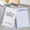 Weight Loss Journal Fitness Book Exercise Planner Weight Management Journal Pounds Lost & Body Measurement Notebook