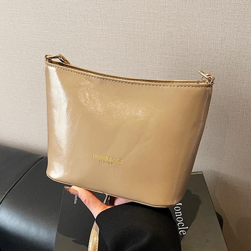 

Популярная сумка-ведро Niche Design, женская, 2025 года, новая, однотонная, через плечо, подмышечная сумка, модная, универсальная, сумка-мессенджер