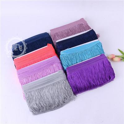 15CM DIY Lateinischer Tanz Quaste Franse Spitze Kostüm Zubehör