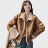 2024 Women's Retro College-Style Short Jacket for Spring & Autumn