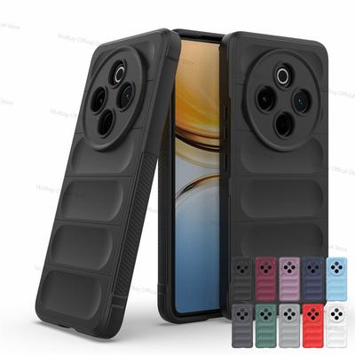 For Vivo Y300 Pro 5G Case Vivo Y300 Pro 5G Cover Bumper Shockproof Anti-fingerprint TPU Phone Back Cover For Vivo Y300 Pro 5G
