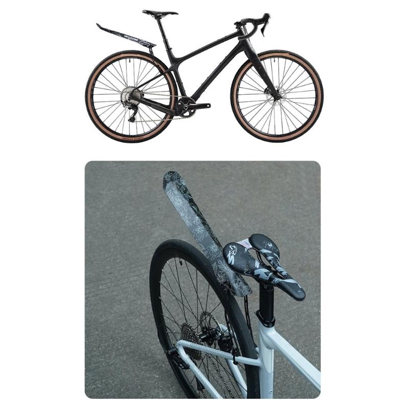 Universals Bike Mud Guards Wide Thickened Mudguards Easyly Install Mud Guards for Various Bike Types