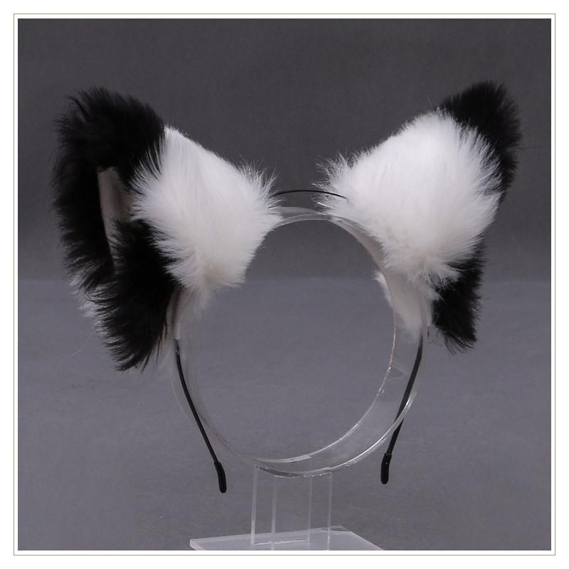 Sexy Temptation Lolita Animal Cat Fox Ear Headband Cosplay Faux Fur Headband Girl Halloween Anime Headband Hair Accessories