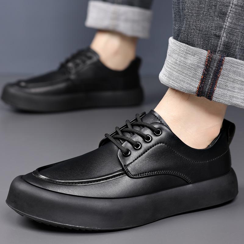 Fashion Trendy Men's Board Shoes Classic Comfort Style Leisure Business Office Outdoor Leisure Walking High Quality Fashion Young Shoes