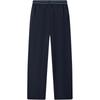 Li Ning Sports Lifestyle Series Straight Leg Striped Comfortable Knitted Sweatpants Women Bottoms AKYW158-2