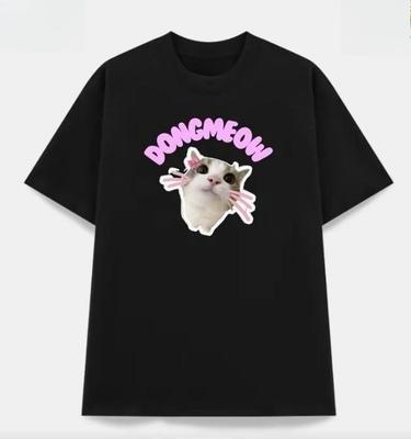 Funny Cat Meme Short Sleeves Kawaii TShirt Cute Aesthetic Sassy Cat Lover Viral Trendy Casual Streetwear Graphic Tee Top Y2k