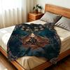 Game C-Castlevania Throw High-Density Short Plush Blanket Soft Skin-Friendly for Sofa Nap Air-Conditioned Room