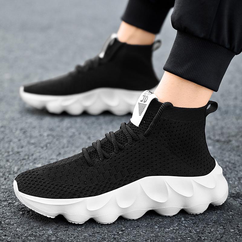 2025 Spring/Summer Lightweight Mesh Running Shoes - Plus Size, Breathable, Stylish Outdoor Footwear for Couples