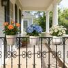 Weather Resistant Garden Hanging Basket Holders Support Frame Bracket For Patios Ledges Plant And Greeneries Decoration