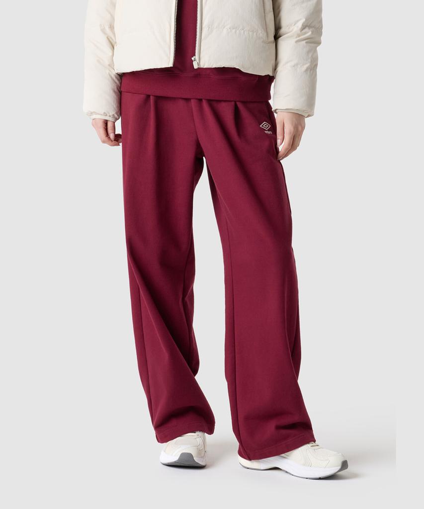 UMBRO Essential Wide Straight Pants Burgundy (Uq323Cfp95) (B Type)