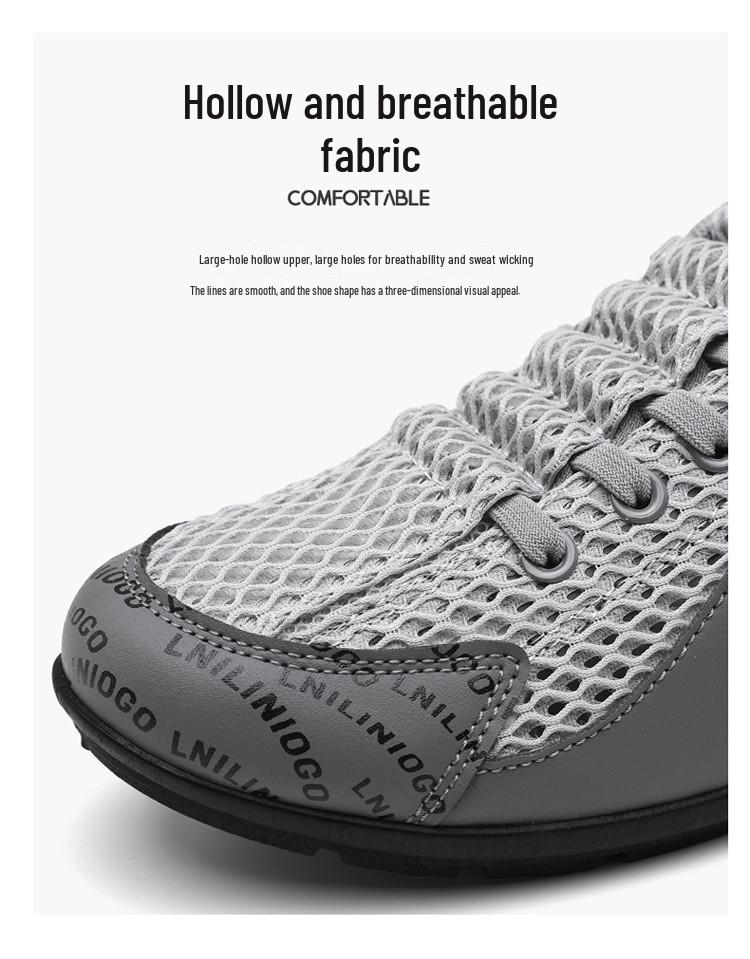 Men's Trendy Soft Sole Mesh Slip-On Loafers